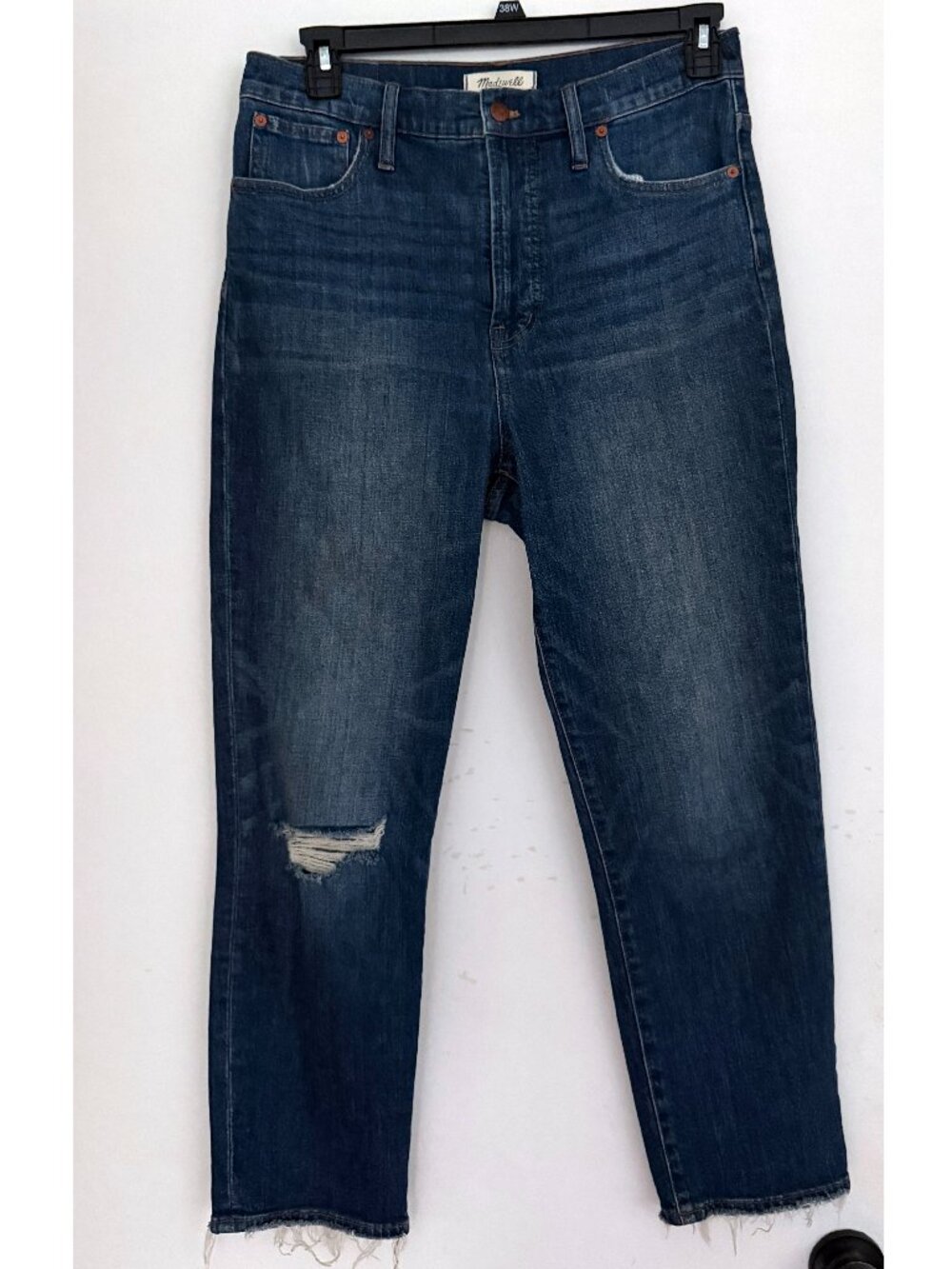 Madewell Perfect Vintage Crop Jean- size 30